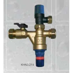Kwikot PRV 22mm CxC 400kpa Multi Pressure Control Valve with Intergral Isolating & Exp. Relief