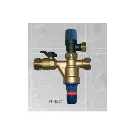 Kwikot PRV 22mm CxC 400kpa Multi Pressure Control Valve with Intergral Isolating & Exp. Relief