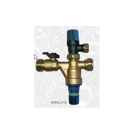 Kwikot 22mm CxC 600kpa Multi Pressure Control Valve with Intergral Isolating & Exp. Relief