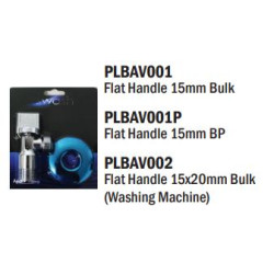 Angle Valve 15mm Flat Handle