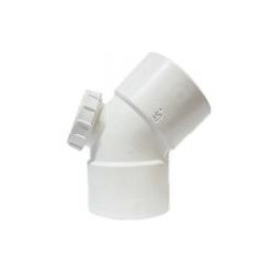 PVC Bend SV 50x45deg IE RDP