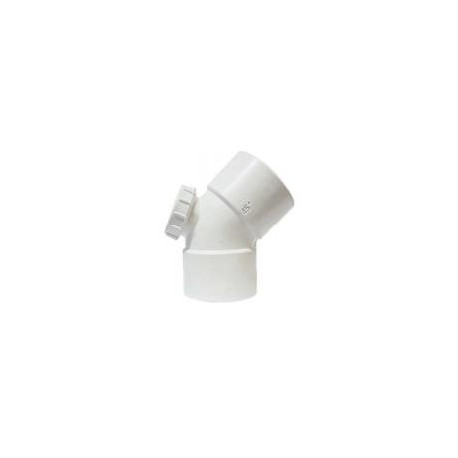 PVC Bend SV 50x45deg IE RDP