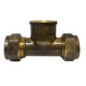 Brass Tee CxCxFI 22mmx22mmx3/4 - REIGN DZR