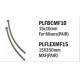 Flexible Braided Connector for Mixers 15x10mm (PAIR)