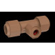 Unitwist Reducing Tee Cxcxc 22mm X 15mm