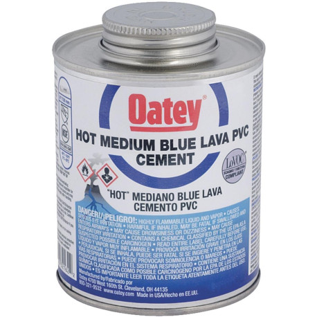 Oatey Blue Lava Pvc Cement